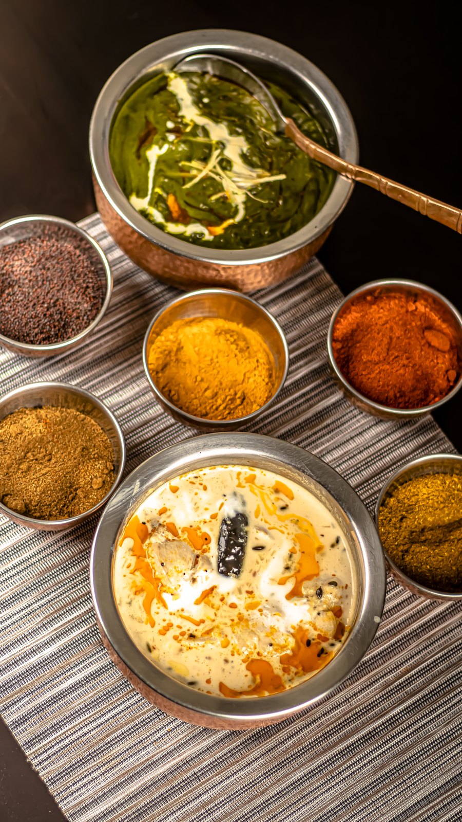 Masala chefs plating Indian dishes for a private event