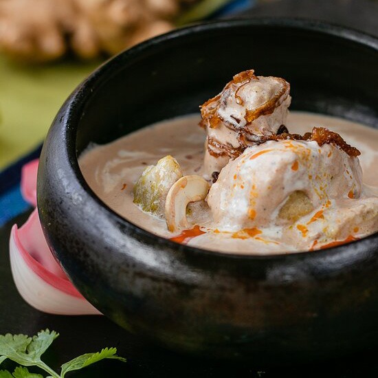 Creamy North Indian curry served at Masala