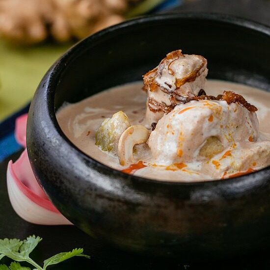 Indian dish prepared at Masala